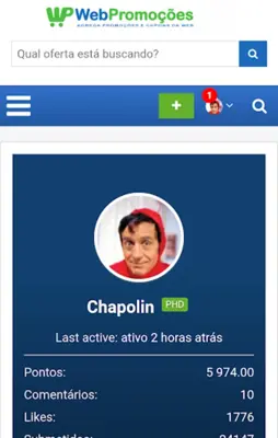 Web Promoções - Ofertas, Cupon android App screenshot 2